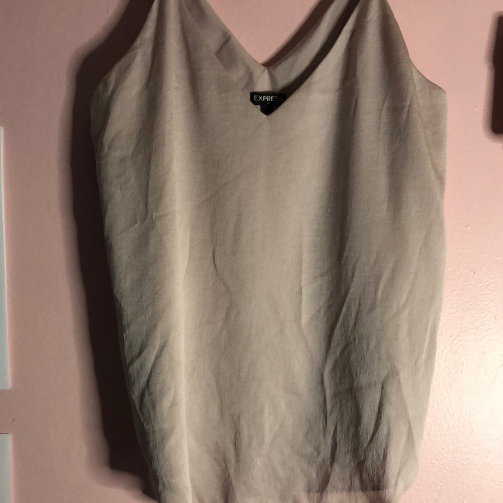 Satin Tank Top